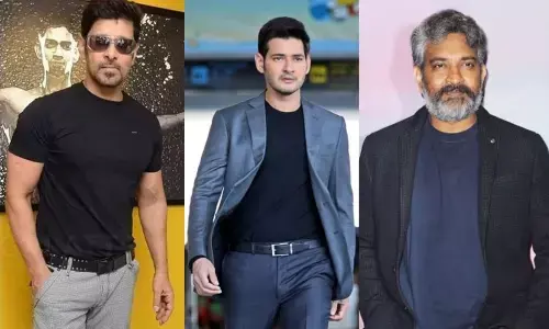 Mahesh Babu, Chiyaan Vikram and SS Rajamouli