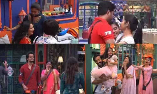 Emotional Family Reunion for Bigg Boss contestants