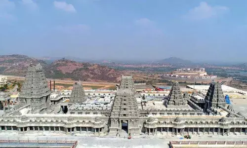 Yadadri temple