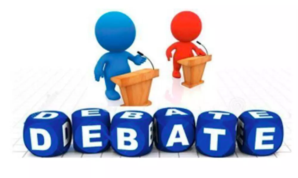 Arguments aplenty, but debates none