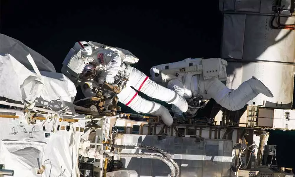 NASA astronauts to replace faulty antenna system during Tuesdays spacewalk