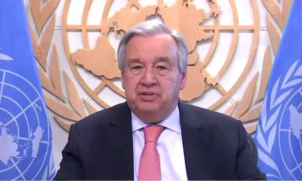 UN Secretary General, Antonio Guterres