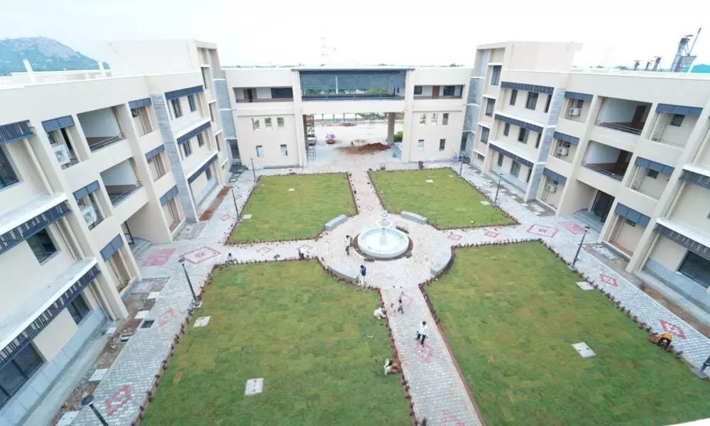 Ultra Modern Integrated Collectorate building of Yadadri-Bhongir district