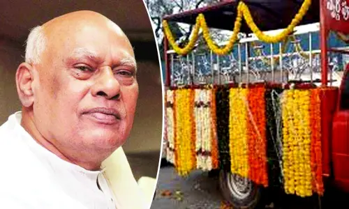 Rosaiah last rites to be held at Jubilee Hills Mahaprasthanam tomorrow