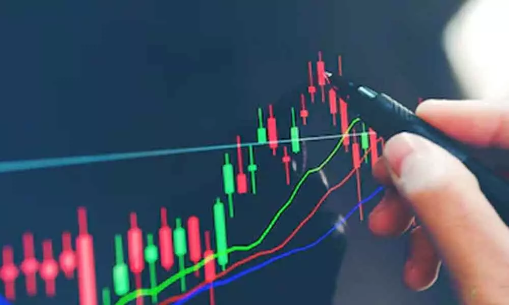 Options data holds wider trading range