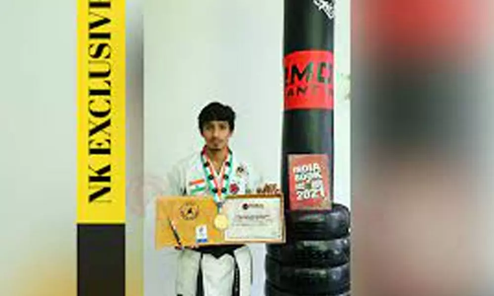 Kodagu martial artist finds place in India Book of Records