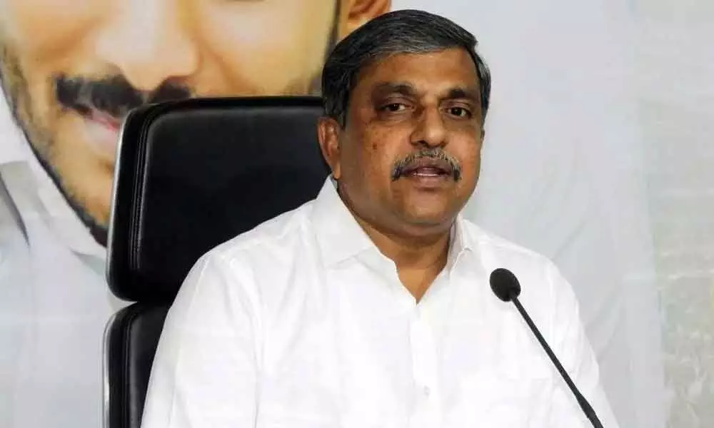 Sajjala Ramakrishna Reddy rules out early elections in Andhra Pradesh