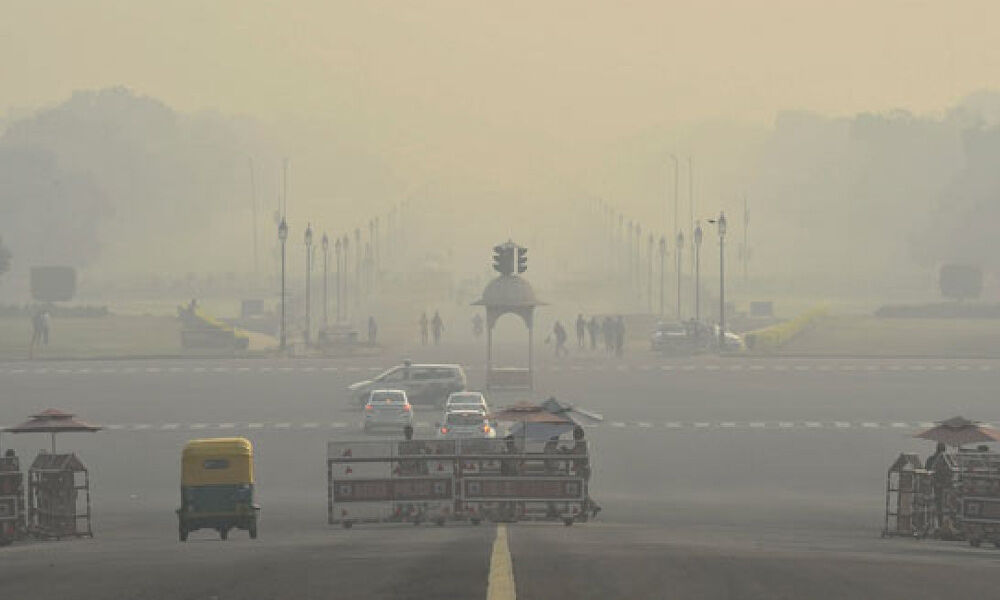 Delhi's air quality improves marginally, inches closer to 'poor' category