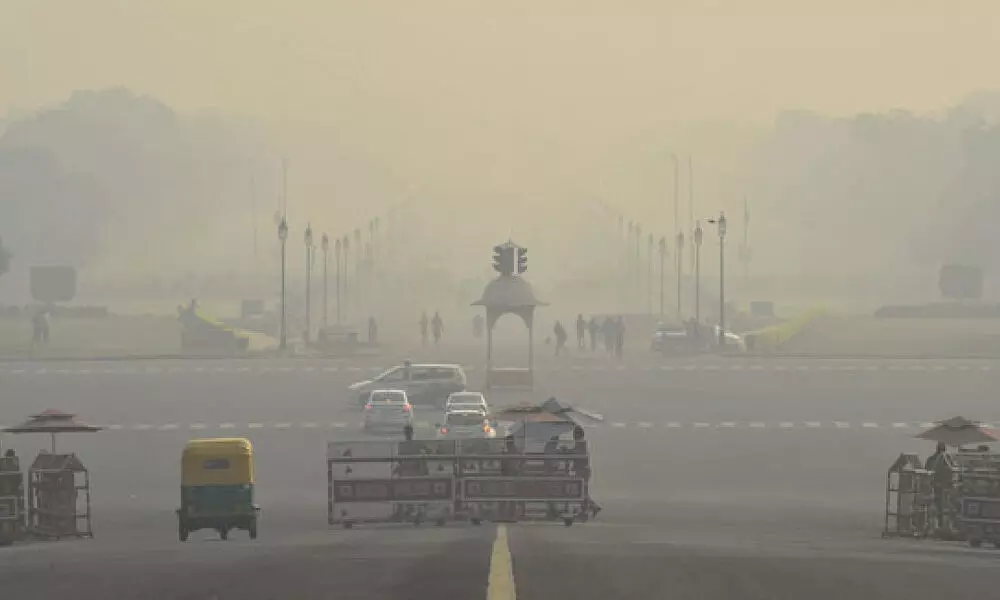 Delhis air quality improves marginally, inches closer to poor category