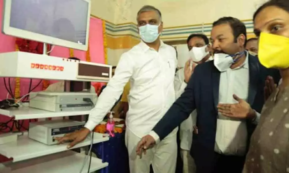 Hyderabad: Harish Rao inaugurates multiple health facilities at NIMS