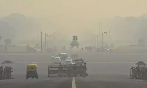 Delhis air quality improves marginally, inches closer to poor category