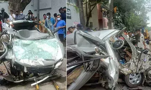 Benz driver goes berserk, one killed, two injured