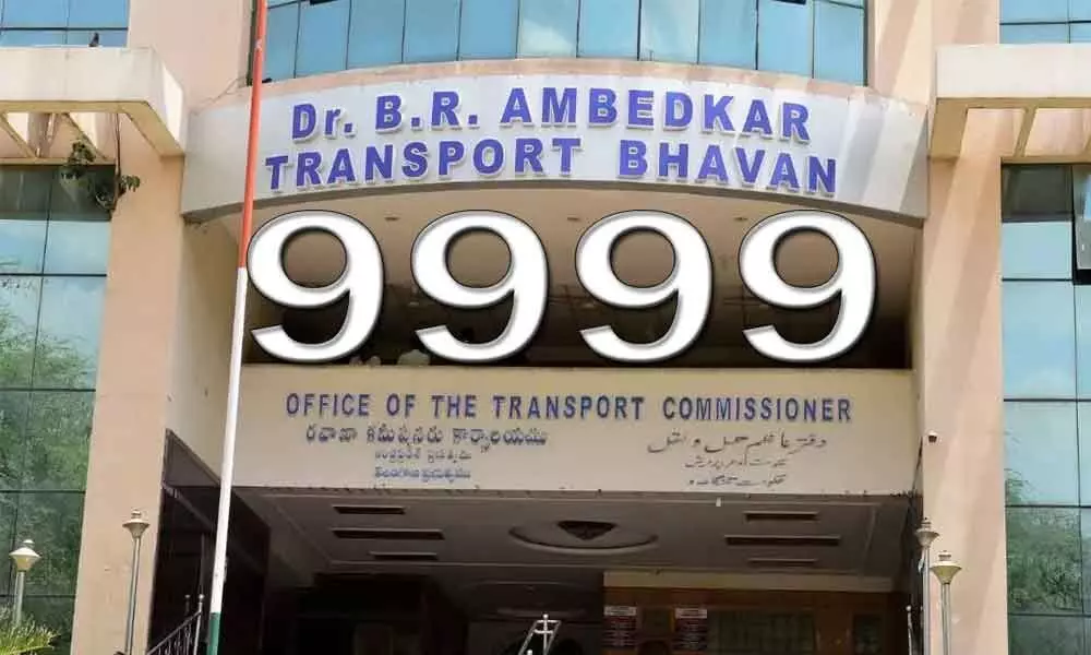 Vehicle registration number 9999 fetches Rs 20.10 lakh in Hyderabad ( File Pic)