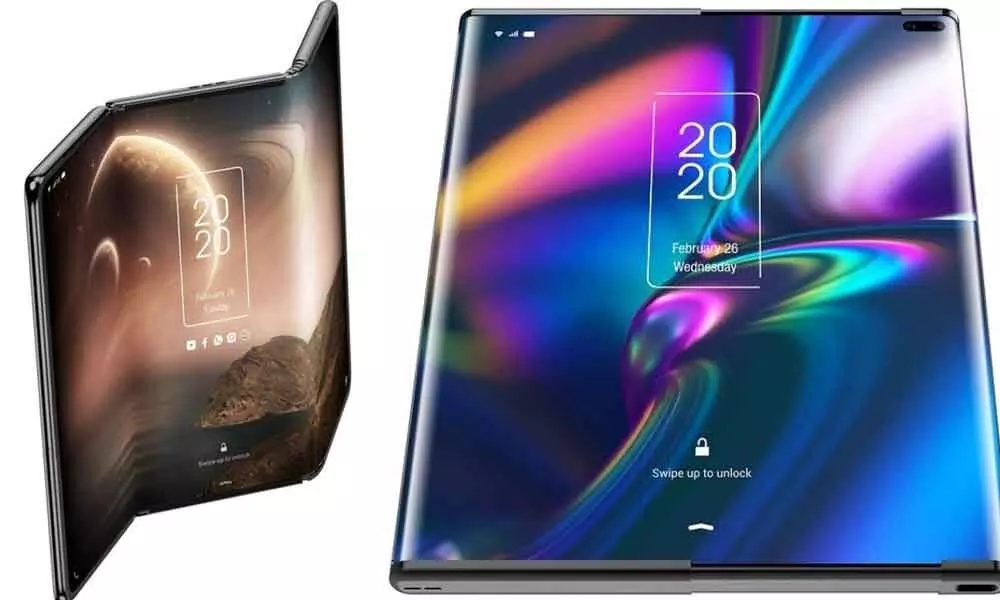 TCL showcases its foldable phone concept