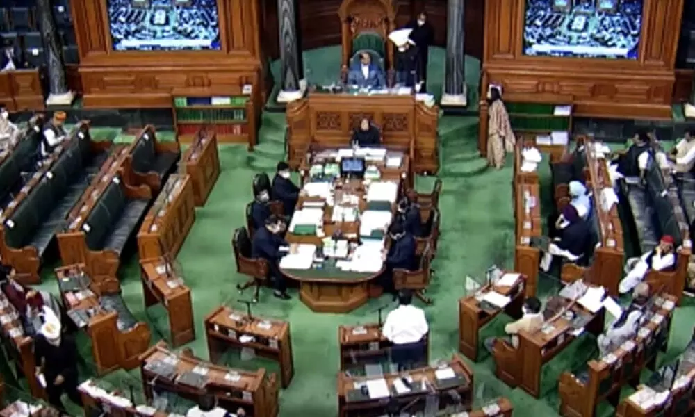 Lok Sabha begins discussion on climate change