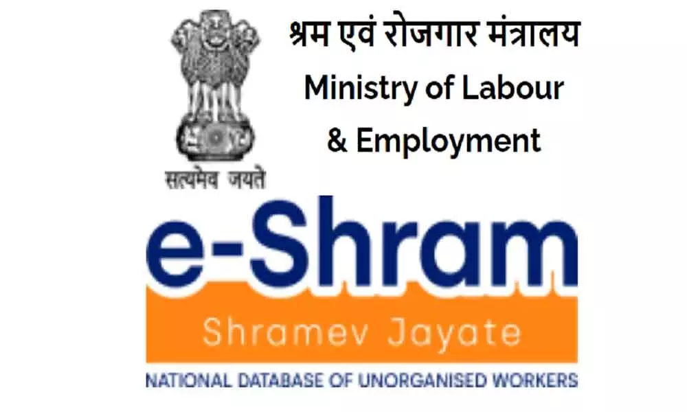 e-SHRAM cards distributed to workers