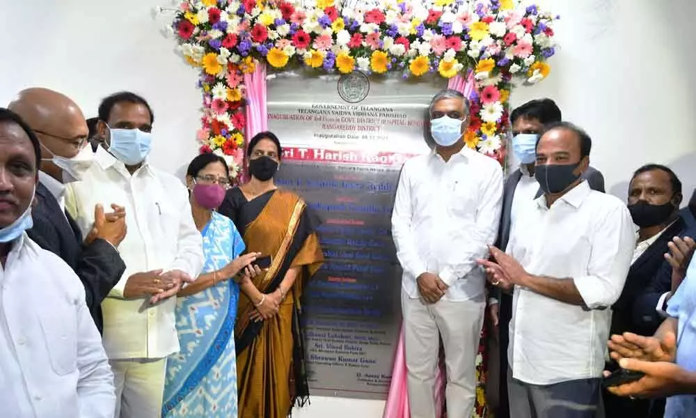 Hyderabad: Harish launches100-bed facility at Kondapur hospital