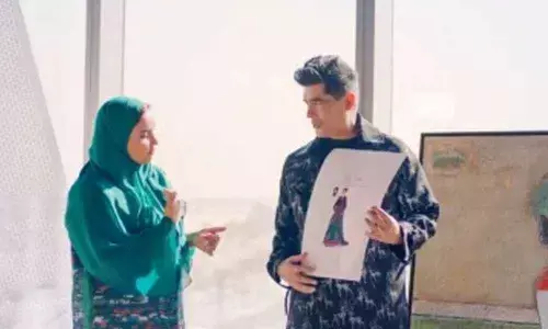 Etihad brings together Emirati and Indian celebrity fashion designers