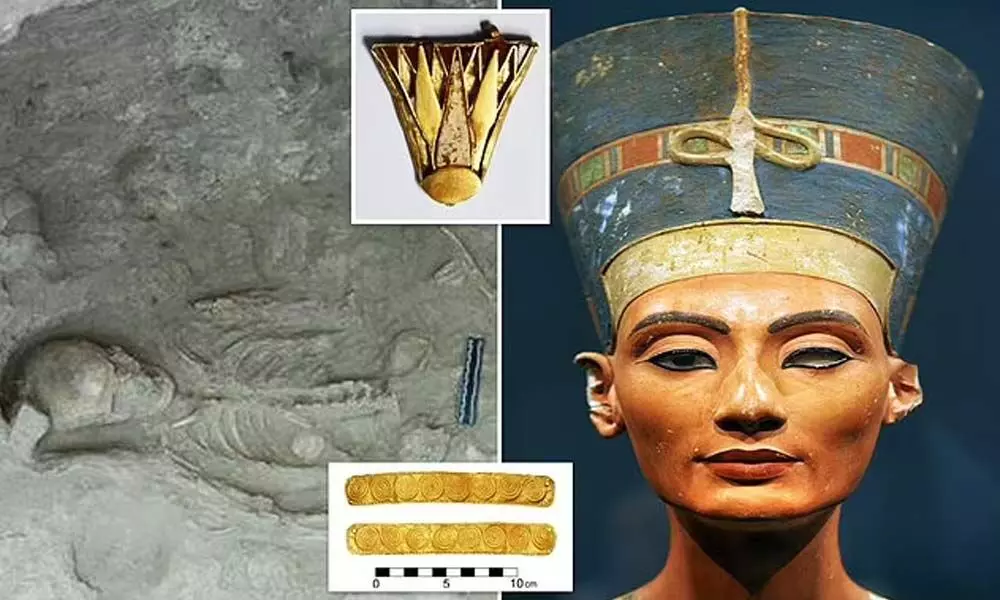 Gold Jewelry From The Time Of Queen Nefertiti Has Been Discovered In Cyprus