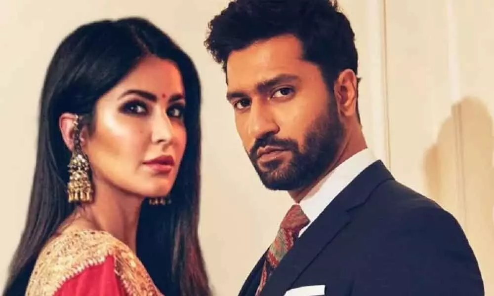 Bollywood lovebirds Katrina Kaif and Vicky Kaushal