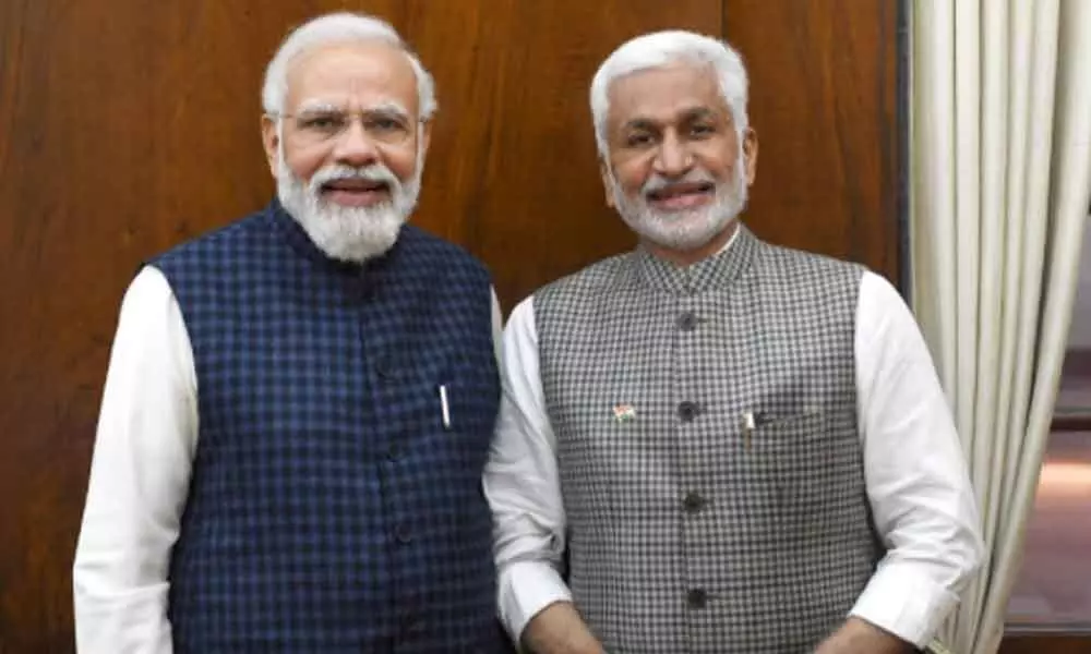 Vijayasai meets PM Modi