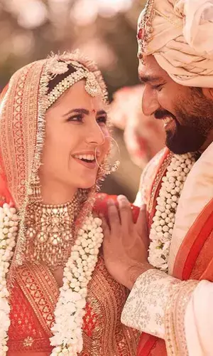 Katrina Kaif says only love for hubby Vicky Kaushal. See pics