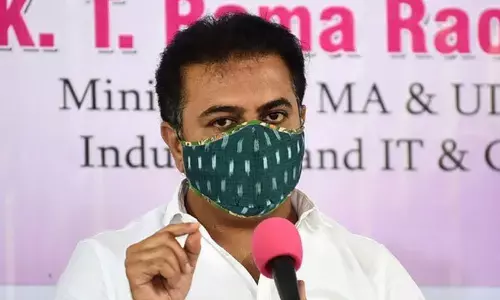 IT and Industries minister KT Rama Rao