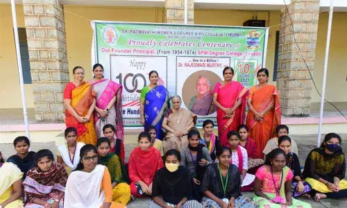 The visionary Principal of SPW College completes 100 years