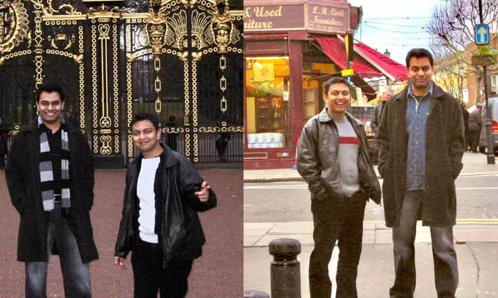 KTR shares throwback picture of him from London days