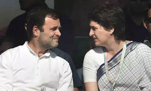 Rahul Gandhi and Priyanka Gandhi Vadra