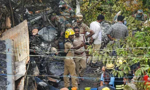 Police felicitates locals involved in rescue operation