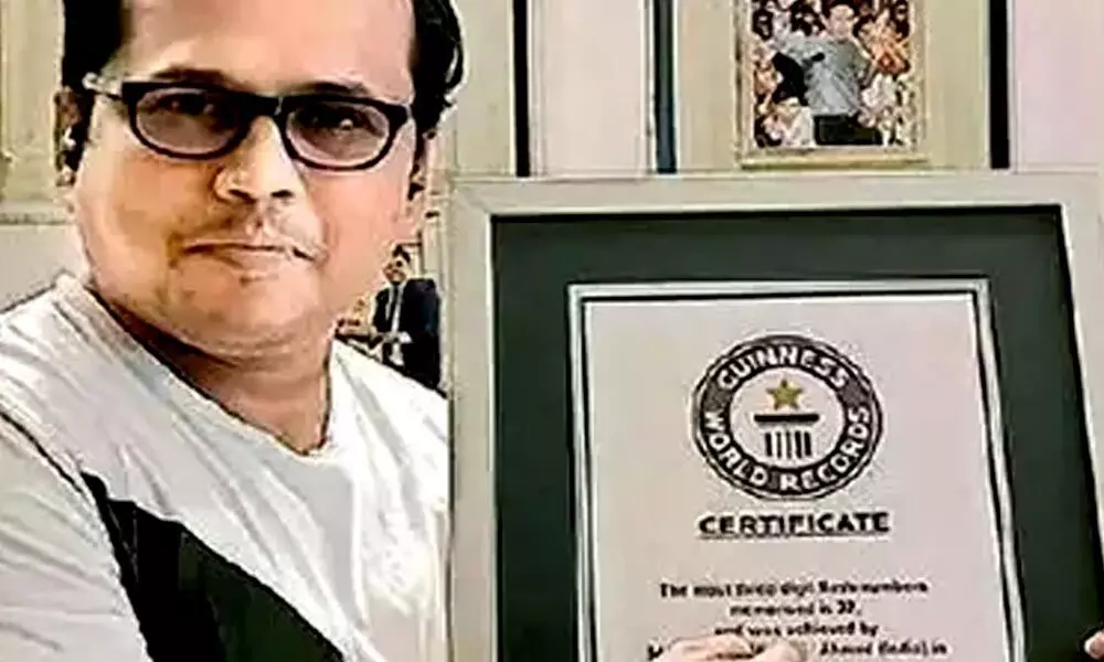MD Ahmed broke a world record held by an Iranian to memorise ..