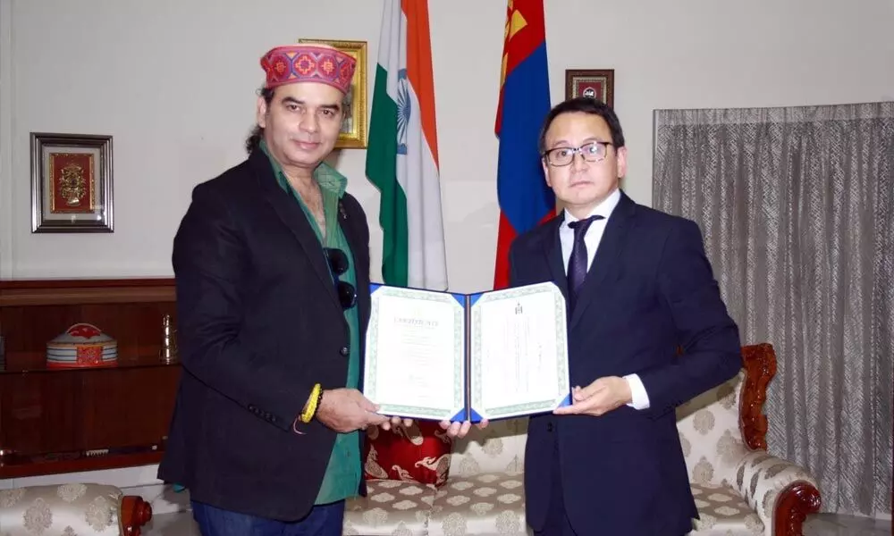 Singer Mohit Chauhan appointed as Cultural Envoy Of Mongolia in India
