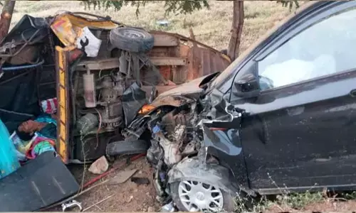 3 killed in separate road accidents in Telangana