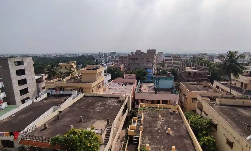 A view of APSEB Colony in Visakhapatnam