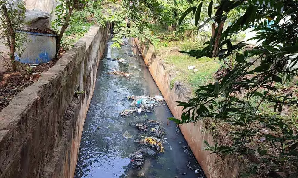 Drain in the colony causing frequent accidents