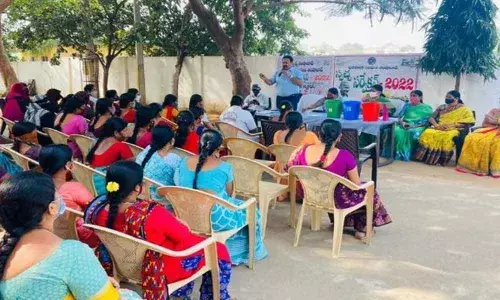 Swachh Survekshan campaign turn into a carnival in Shamshabad