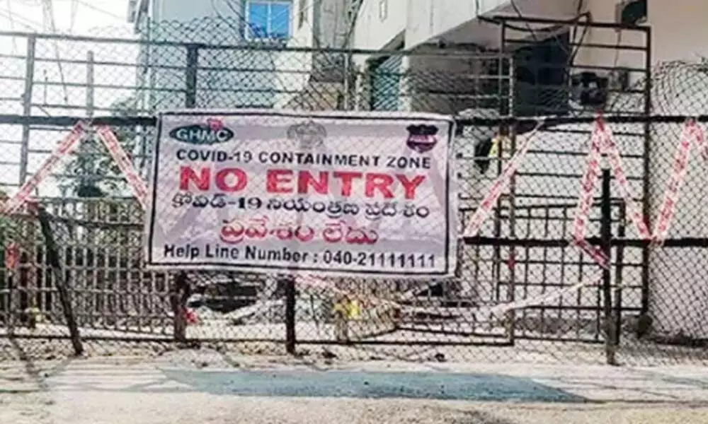 Containment zone returns in Hyderabad after report Omicron cases
