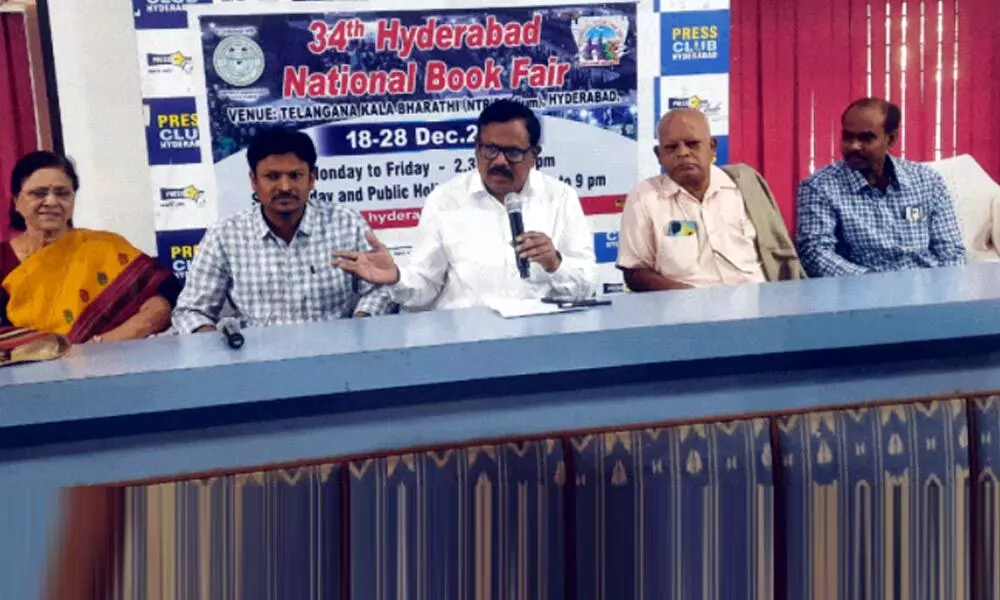 The 34th Hyderabad National Boor Fair will be held from December 18 to 28 at Telangana Kala Bharathi