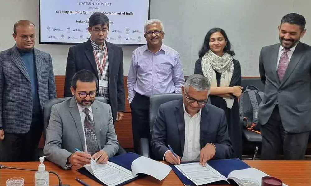 ISB enters into knowledge partnership with CBC