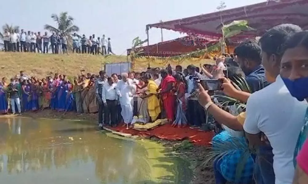 Trust gifts villagers restored lake