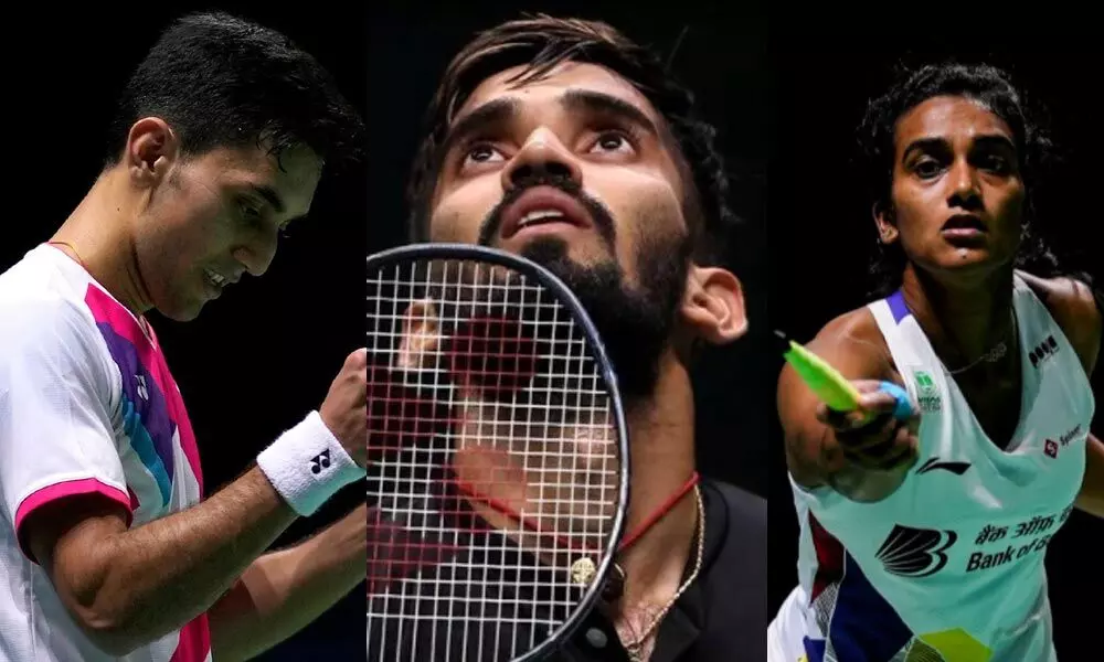 Lakshya Sen, Kidambi Srikanth, PV Sindhu