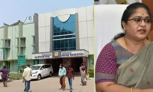 District headquarters hospital in Vizianagaram and Collector A Suryakumari