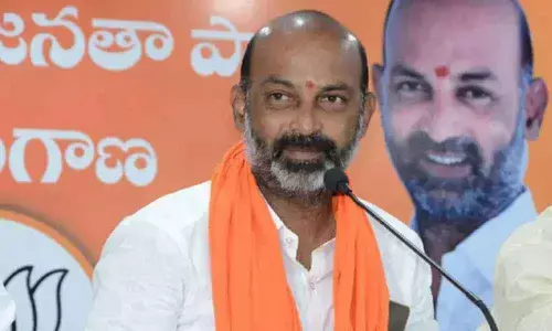 BJP chief Bandi Sanjay Kumar