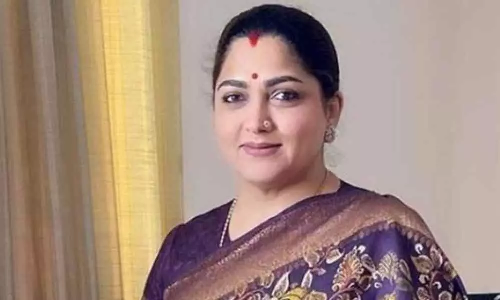 Actress-politician Khushbu Sundar
