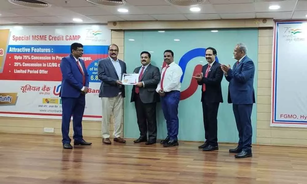 Union Bank of India organises Mega MSME Credit Camp