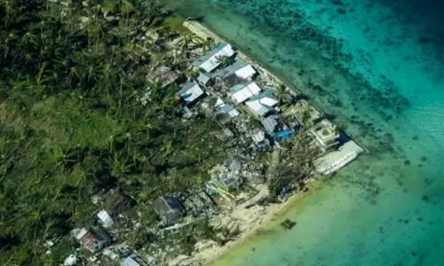 Death toll from typhoon in Philippines reaches 12