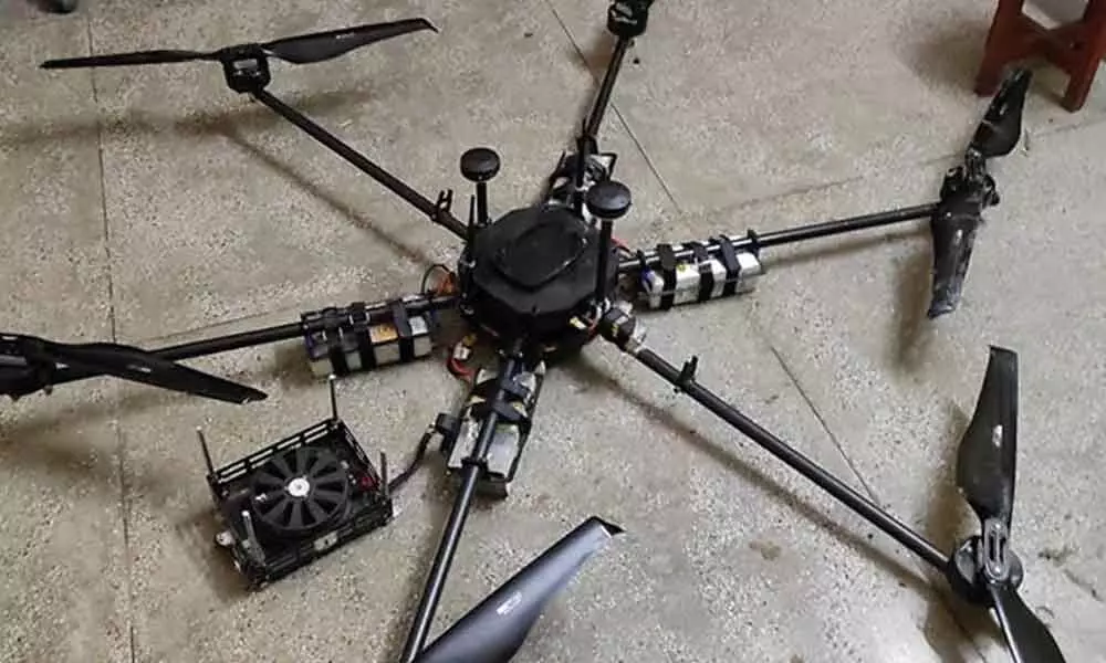 BSF shoots down Chinese-made drone