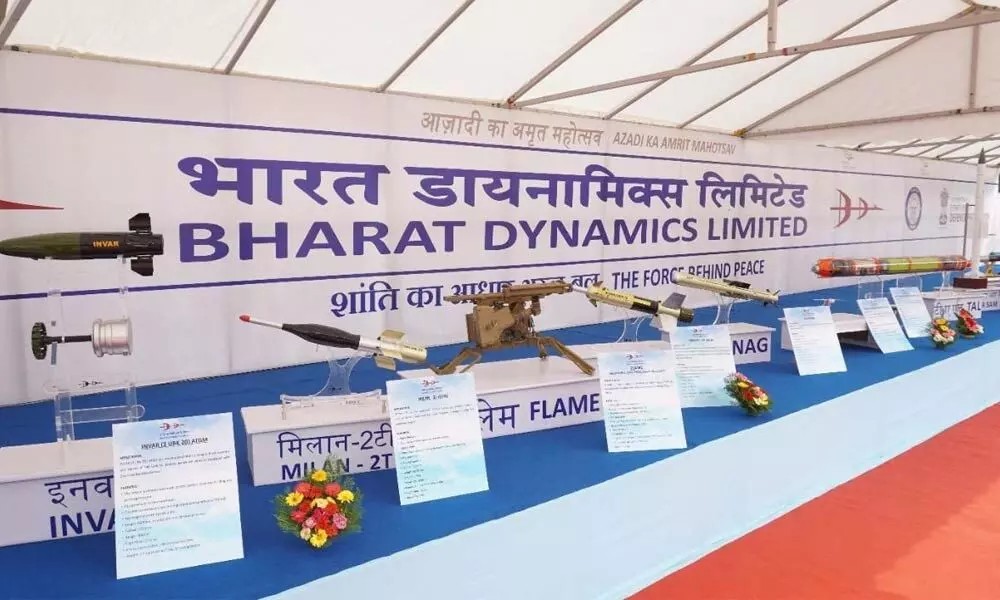 Bharat Dynamics Limited product exhibition concludes