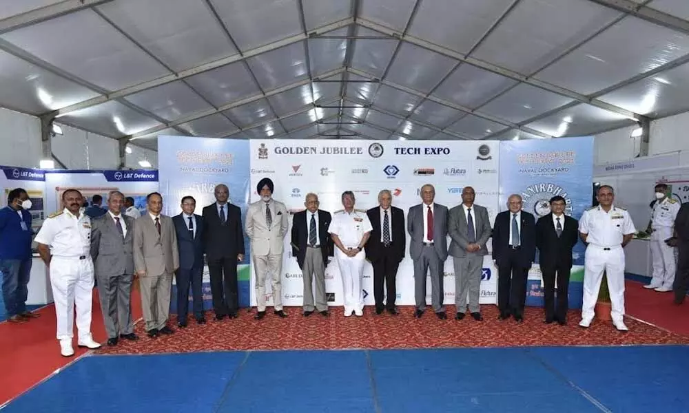 Indian Navy hosts expo to mark golden jubilee of Naval Dockyard